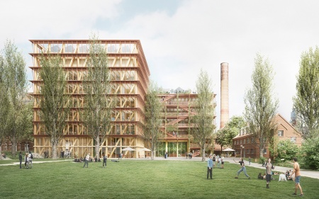 Neubau Projekthaus Zukunft und Exzellenzcluster CeTI Technische Universität Dresden
